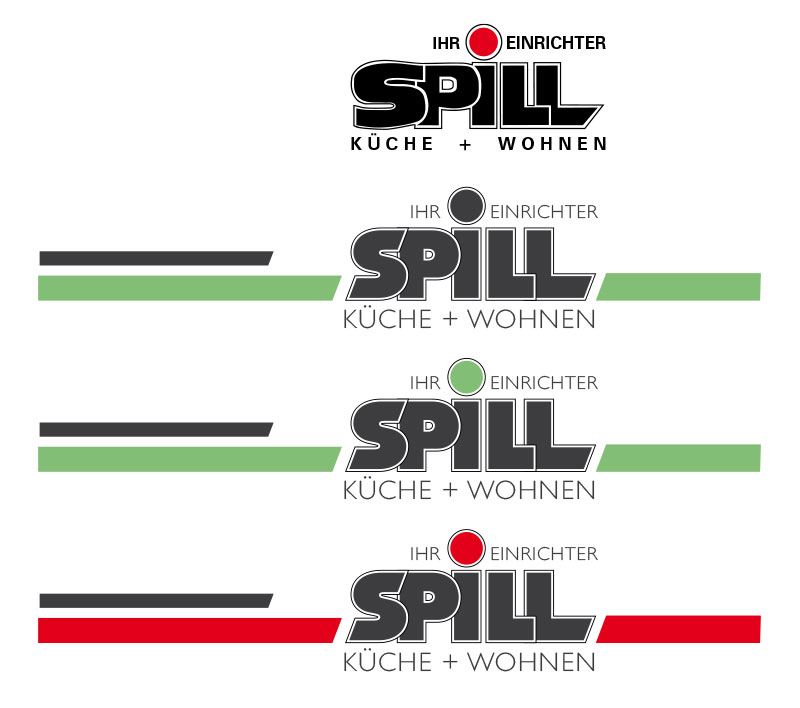 Logoentwicklung für Spill